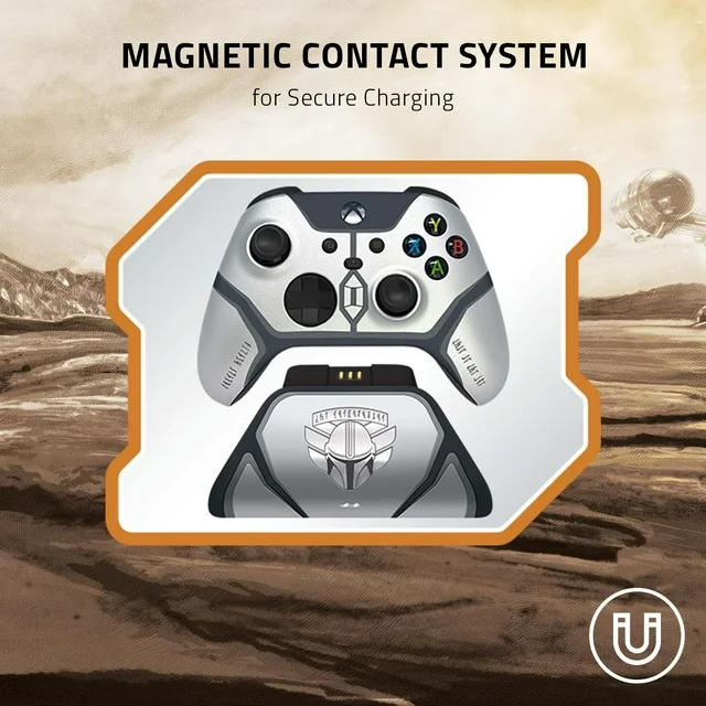 Razer Star Wars Mandalorian Wireless Controller & Quick Charging Stand for Xbox Razer Star Wars Mandalorian Wireless Controller & Quick Charging Stand for Xbox